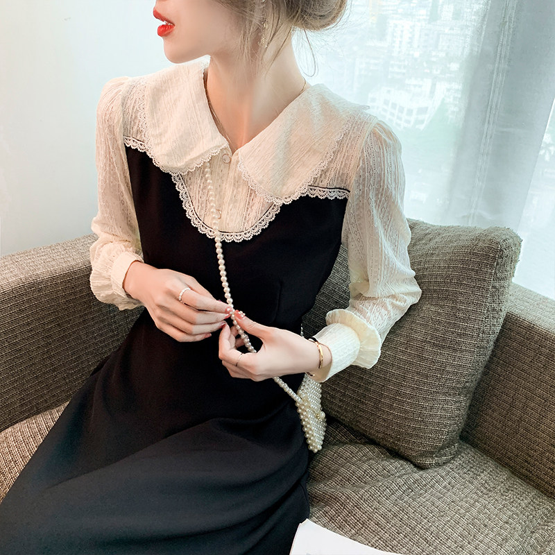 2022年春季新款哺乳韩版长袖连衣裙 宫适哺乳衣/月子服