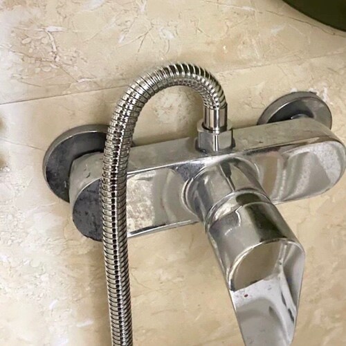 不锈钢淋浴雨花酒出水管配件软管浴室不锈钢喷头连接管热水器 - 图1