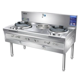 Газовый газ, газовая огненная печь Коммерческая печь кухонная сжиженная газовая плита Ресторан Рестораны из нержавеющей стали Двойной плиты Двойной плиты