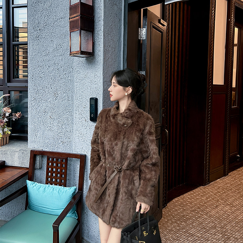 2025冬季新款韩版环保皮草外套女高级感气质宽松皮毛一体毛毛大衣,淘宝优惠券,粉丝福利购,淘宝优惠卷
