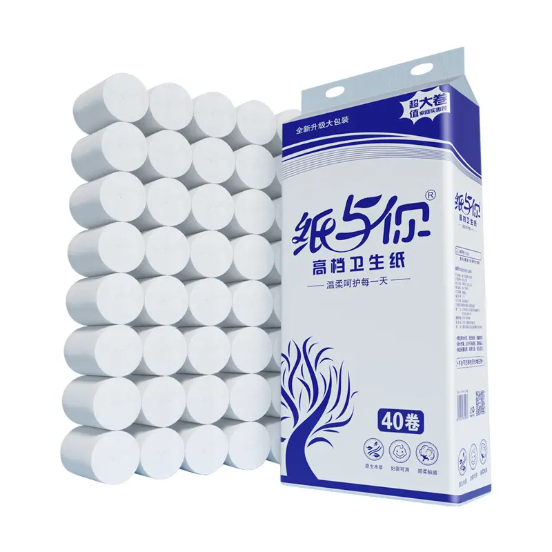 10斤卫生纸家用散装大卷无芯卷纸手纸实惠装草纸厕纸纸巾