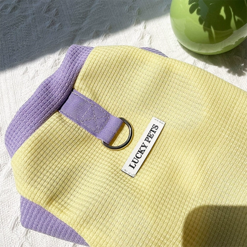 Интернет -знаменитость весна и осень тонкий жилет с тягой собак одежда одежда Лето маленькие щенки Тедди Бомеибен