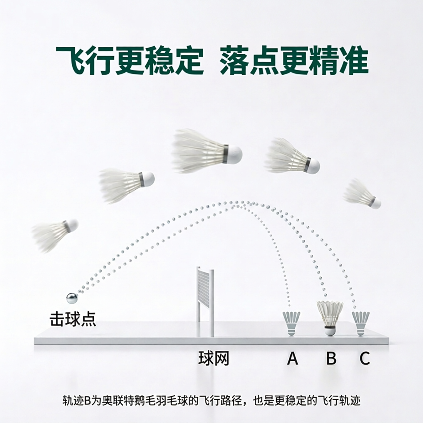 正品12只装羽毛球鹅毛球稳定耐打王室内室外训练比赛用球打不易烂