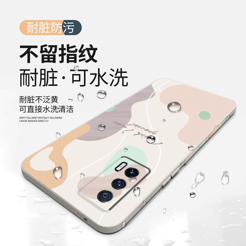 莫兰迪适用iQOONeo5手机壳vivoiQOONeo5se液态硅胶软壳女爱酷Neo6全包防摔保护套IQ00Neo5s女生IQNeo5外壳潮 - 图3