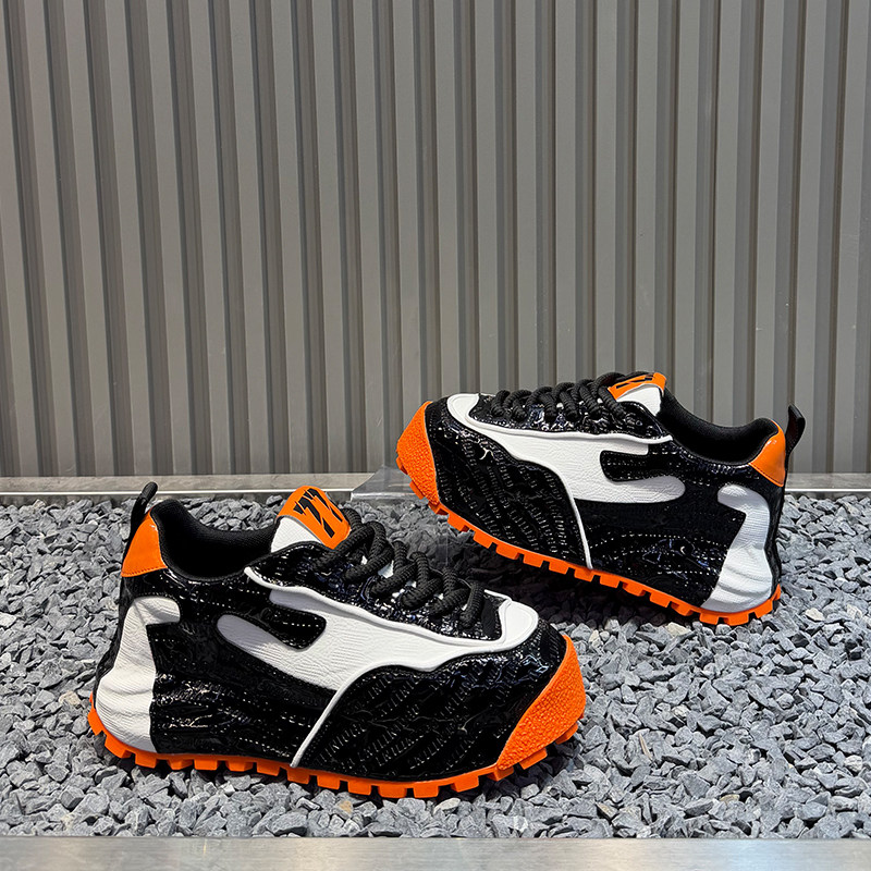 男鞋2026春季新款时尚百搭厚底包底鞋漆皮增高系带韩版运动休闲鞋,淘宝优惠券,粉丝福利购,淘宝优惠卷