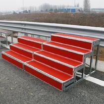 Music Classroom stool 2nd floor building telescopic Four-floor Choral staircase Step to the terrace deck 4 Arc Students Three Floors