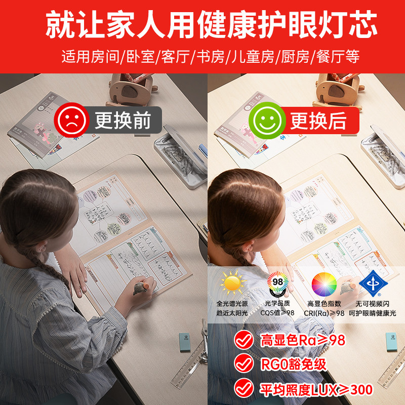 全光谱led灯芯吸顶灯替换光源模组灯条灯泡卧室圆形灯盘灯板家用,淘宝优惠券,粉丝福利购,淘宝优惠卷