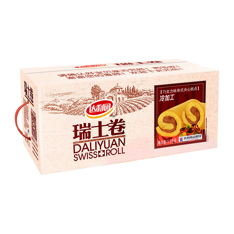 达利园瑞士卷 小禾苗食品西式糕点