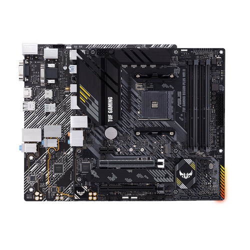 AMD华硕A520/B450/B550M重炮手单主板AM4接口支持5600/5700X - 图0
