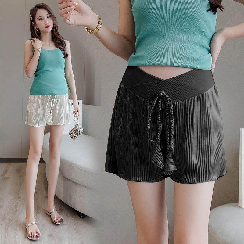 孕妇夏季短裤 萌皮猫孕妇打底裤