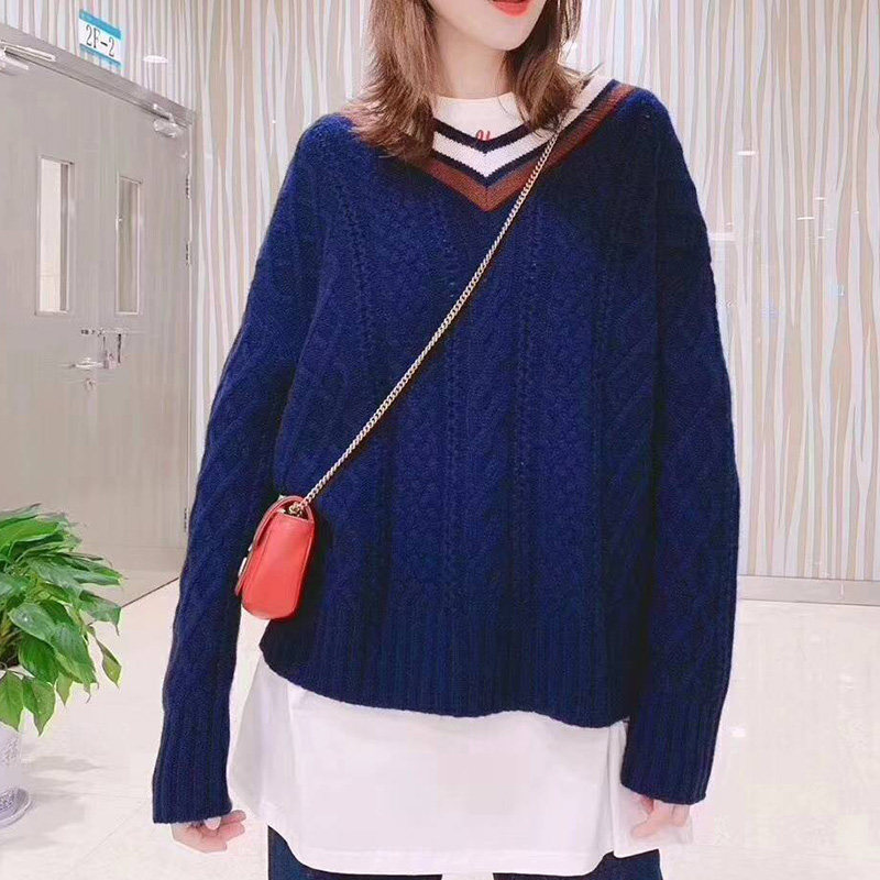 阿玛施旗舰店官网2020秋冬针织衫 简妍芙毛针织衫