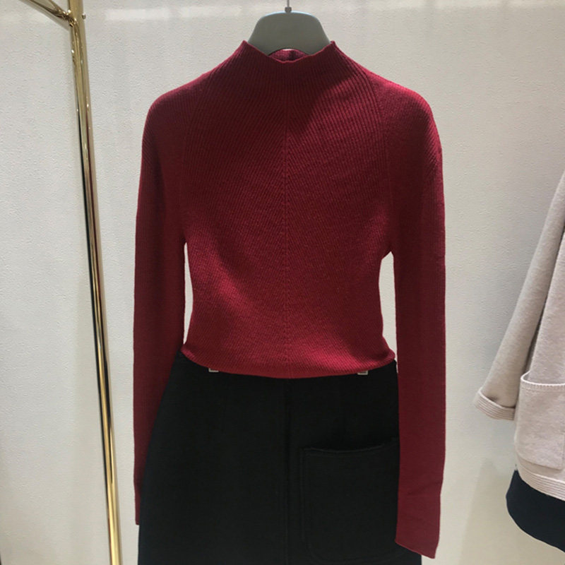 阿玛施旗舰店官网正品2020秋冬毛衣 简妍芙毛针织衫