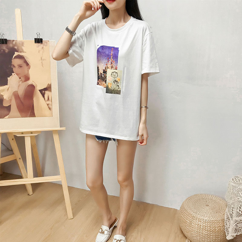 阿玛施旗舰店官网女装正品2020 t恤 简妍芙T恤