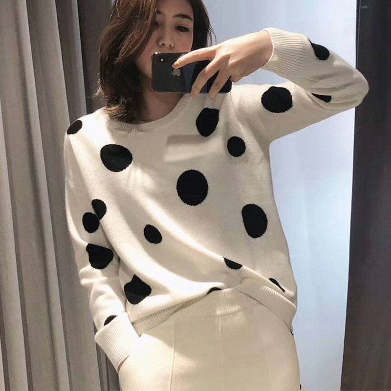 阿玛施旗舰店官网2020秋新款毛衣 简妍芙毛针织衫