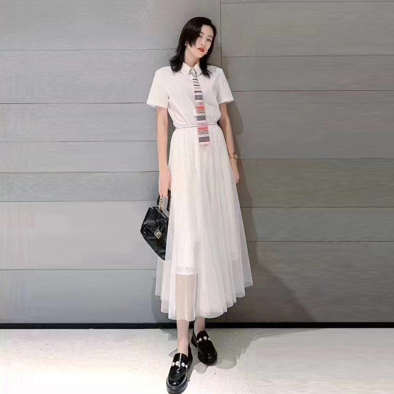 阿玛施旗舰店官网正品2020白半身裙 简妍芙半身裙