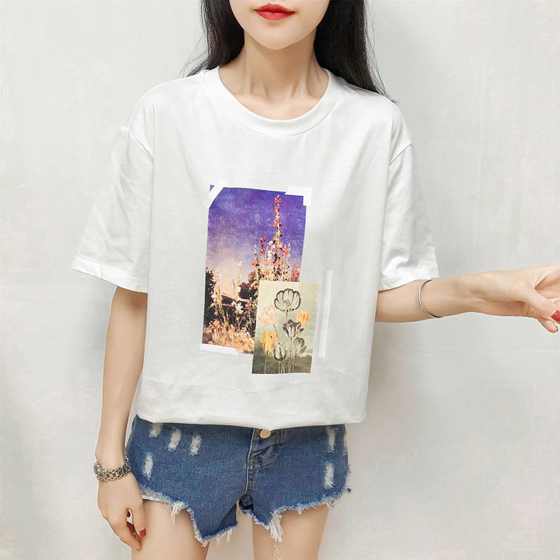 阿玛施旗舰店官网女装正品2020 t恤 简妍芙T恤