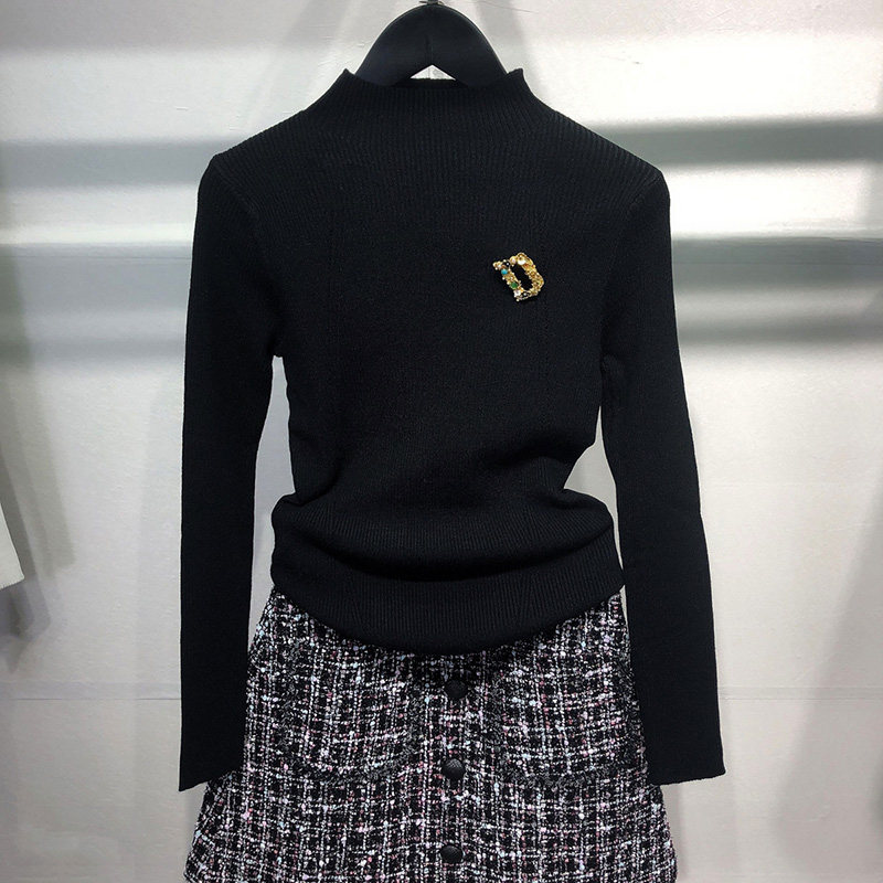 阿玛施旗舰店官网2020秋冬新款毛衣 简妍芙毛针织衫