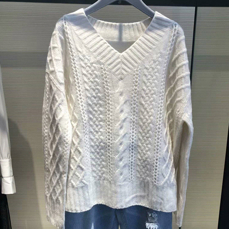 阿玛施旗舰店官网2020秋冬针织衫 简妍芙毛针织衫