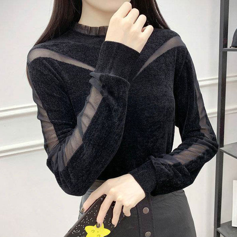 阿玛施旗舰店官网2020早秋打底衫 简妍芙T恤