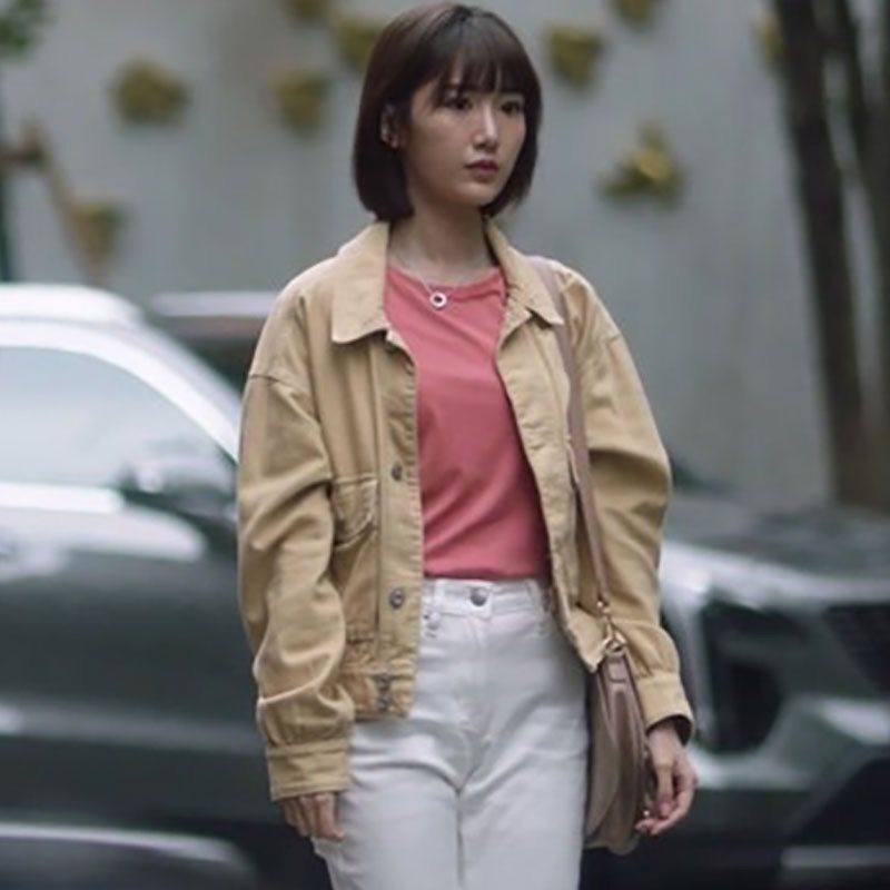 阿玛施女装旗舰店官网三十钟晓芹秋 简妍芙短外套