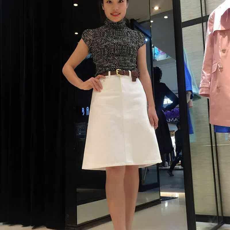 阿玛施旗舰店官网2020夏新款半身裙 简妍芙半身裙