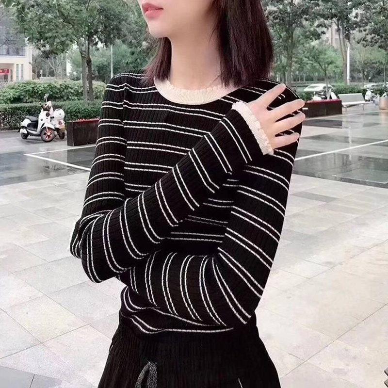 阿玛施旗舰店官网2020秋新款毛衣 简妍芙毛针织衫