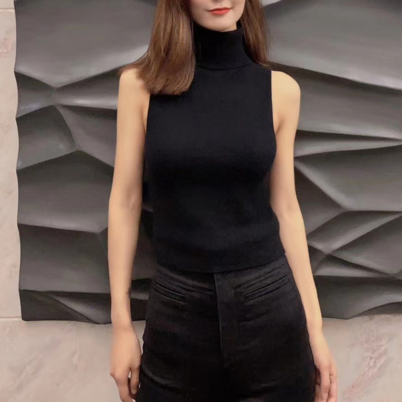 阿玛施旗舰店官网2020秋冬新款修身 简妍芙背心吊带