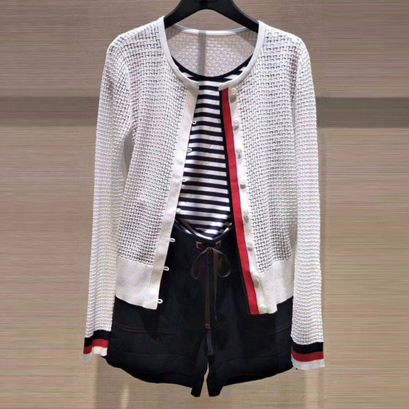 阿玛施旗舰店官网2020秋新款小外套 简妍芙毛针织衫