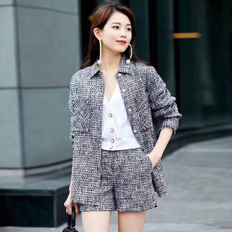 阿玛施女装旗舰店官网2020早秋短裤 简妍芙休闲裤