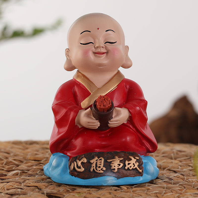 创意个性少林小子摆件小泥人民族特色手工艺品 泥塑礼品送老外,淘宝优惠券,粉丝福利购,淘宝优惠卷