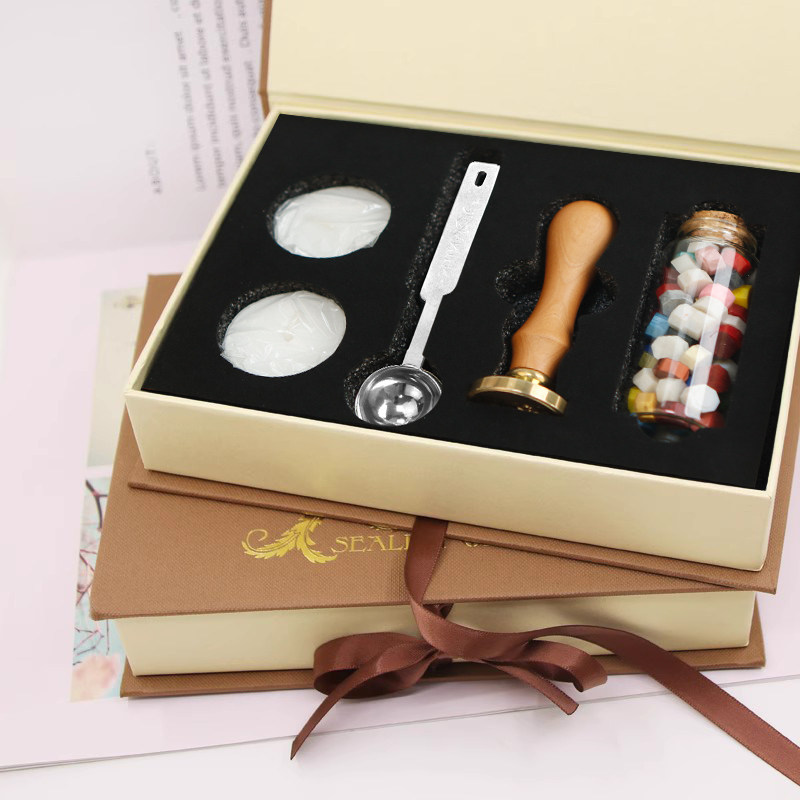 shinmor欧式复古火漆印章蜡粒礼盒套装小清新手账印章蜡封封蜡印章信封口火漆印章玫瑰动漫祝福语花草星空,淘宝优惠券,粉丝福利购,淘宝优惠卷