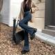 Jeans bootcut ແບບໃຫມ່ຂອງແມ່ຍິງສໍາລັບ petites
