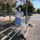 Mo Qiu JK sailor suit ພາກຮຽນ spring ຍີ່ປຸ່ນ pleated skirt suit