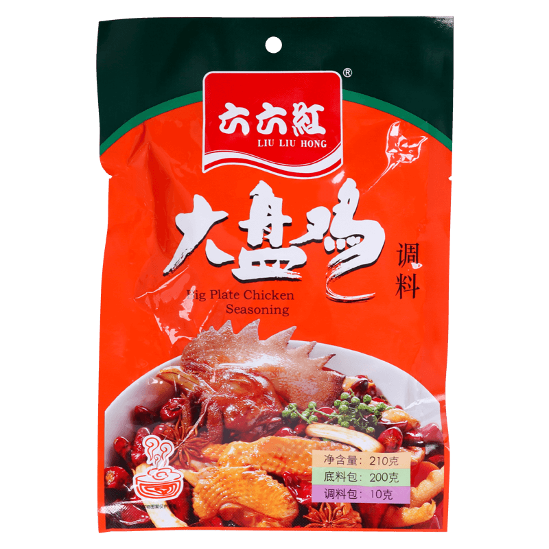 六六红新疆大盘鸡调料210g*1袋网红大盘鸡椒麻鸡秘制酱料包小包装