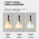 French-style wabi-sabi bedside chandelier