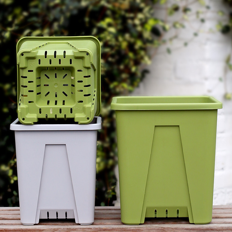 方形花盆第三代空气柱加厚透气控根青山盆月季绣球家用大号塑料盆,淘宝优惠券,粉丝福利购,淘宝优惠卷