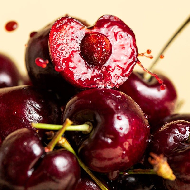 百果园店智利进口车厘子大樱桃当季时令新鲜水果3J 2.5kg年货礼盒,淘宝优惠券,粉丝福利购,淘宝优惠卷