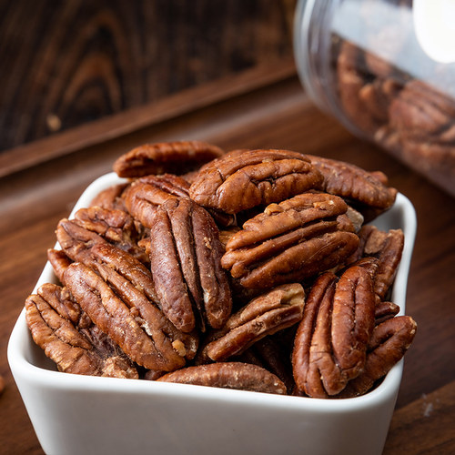 百果园店 门店同款开味心享碧根果仁免剥坚果休闲小零食138g袋装 - 图1