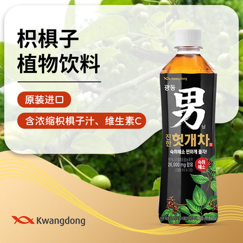 韩国进口Kwangdong玉米须枳椇子植物饮料玉米须茶瓶装 - 图1