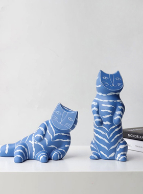 树脂简约现代样板间装饰摆件