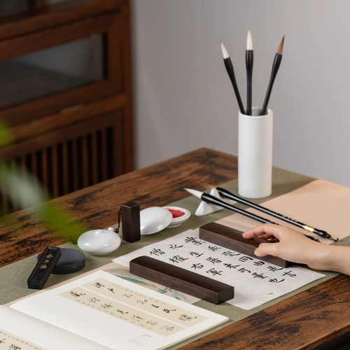 张小凤 Кисть для письма, профессиональный высококлассный комплект, коробка для хранения для школьников, подходит для начинающих, Франция, подарок на день рождения