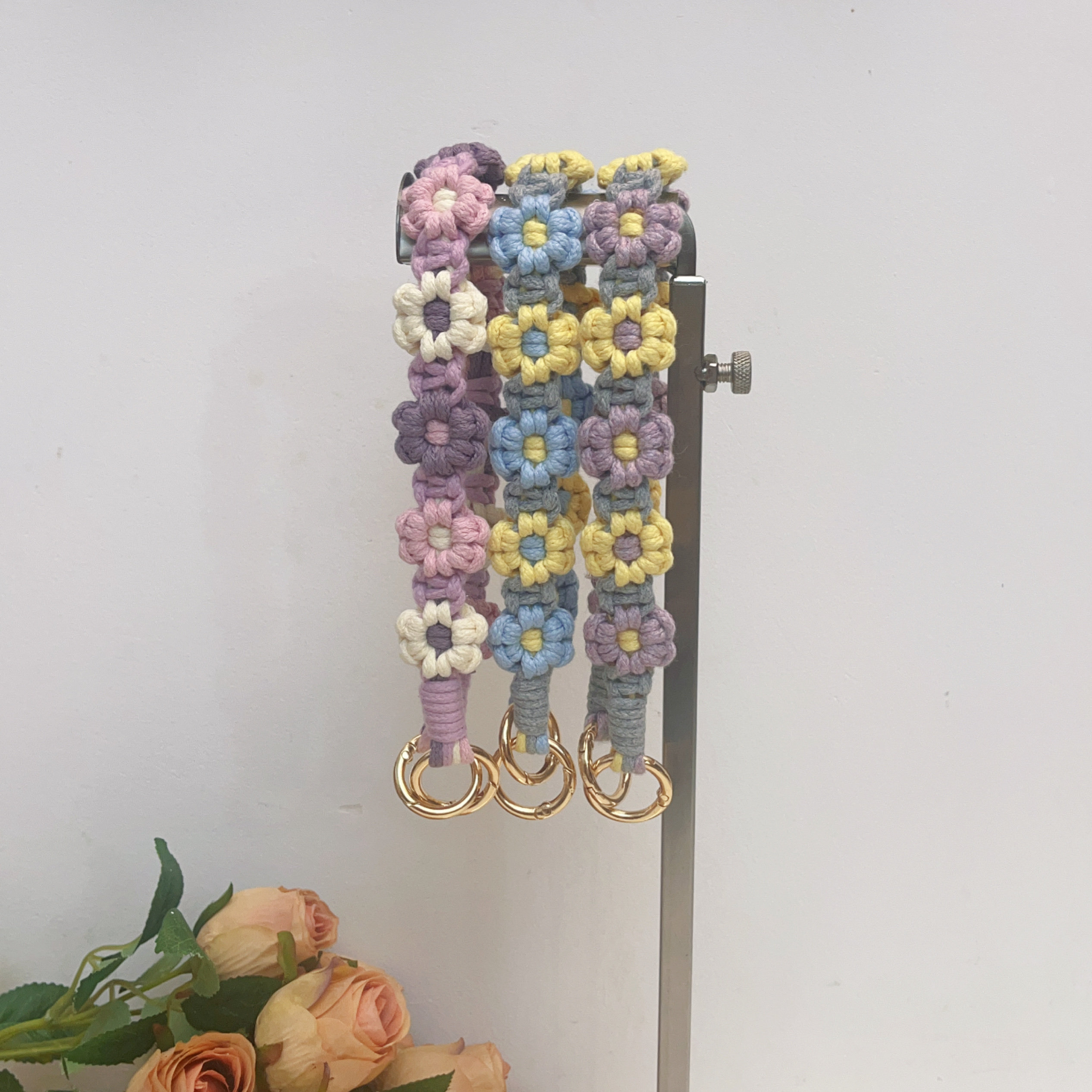 火星人花朵手机编织绳包包水杯手提绳多用diy材料包手工教程,淘宝优惠券,粉丝福利购,淘宝优惠卷