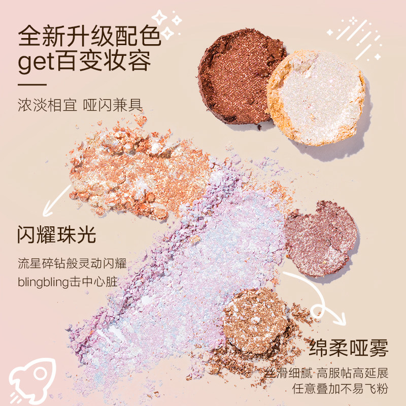 【明星同款】色彩地带大地色眼影盘 colourzone眼影