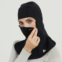 Ski mask Magnetic protective face Warm Riding Hood Windproof woman V Face mask Shield Neck Male scarf Anti cold and cold hat