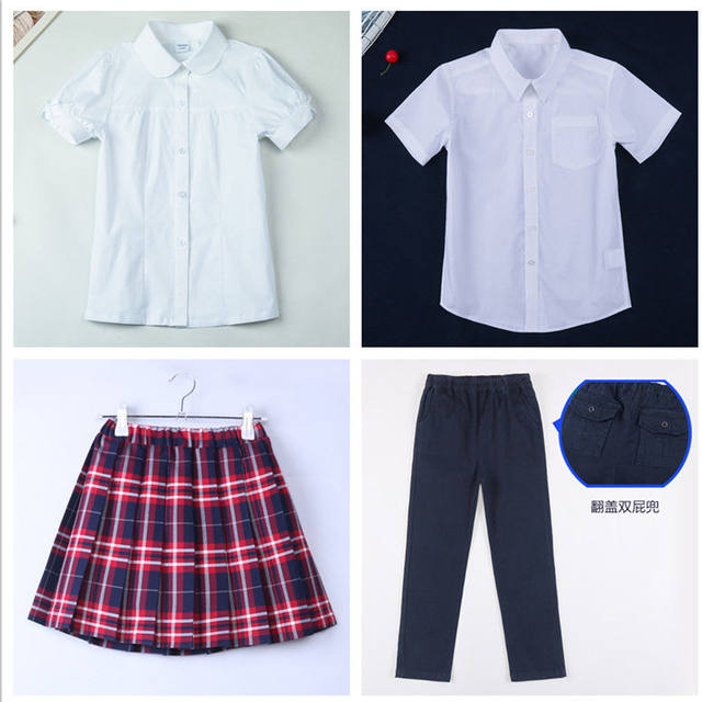 Peking University Peiwen School Uniform Spring, Autumn and Summer Thin Cotton