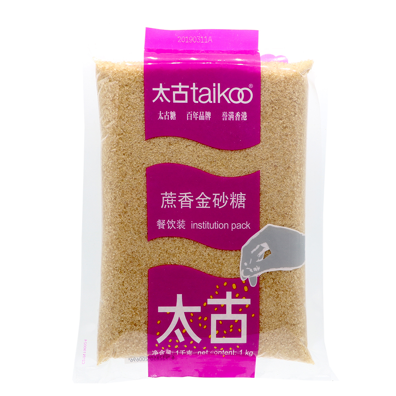 太古蔗香金砂糖1kg 太古原蔗糖赤砂糖餐饮烘焙黄糖二砂糖焦糖布雷 - 图3