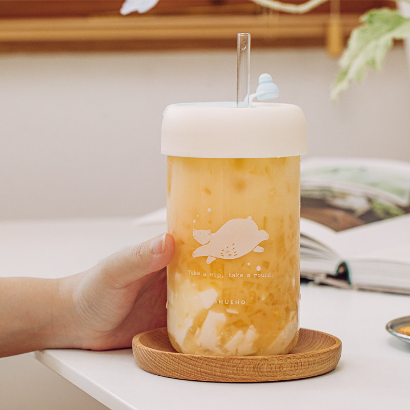  树可吸管杯