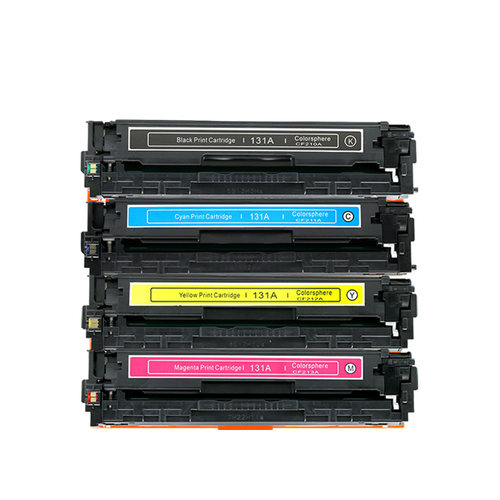 适用CF210A惠普M251n硒鼓M276nw 131A打印机M276n墨盒pro200佳能LBP7100cn LBP7110cw彩色CRG331碳粉盒M251nw - 图0