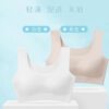 Summer ice silk traceless beauty vest style no steel ring sports sleeping ladies underwear for women thin gathering bra
