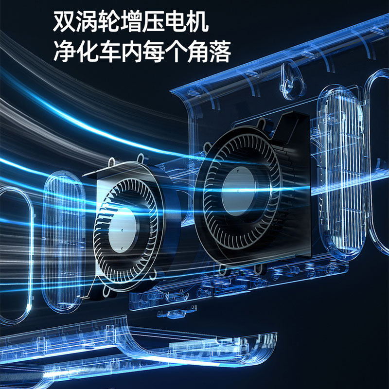 舒乐氏车载异味汽车净化车内除甲醛 soleusair车用氧吧/空气净化器